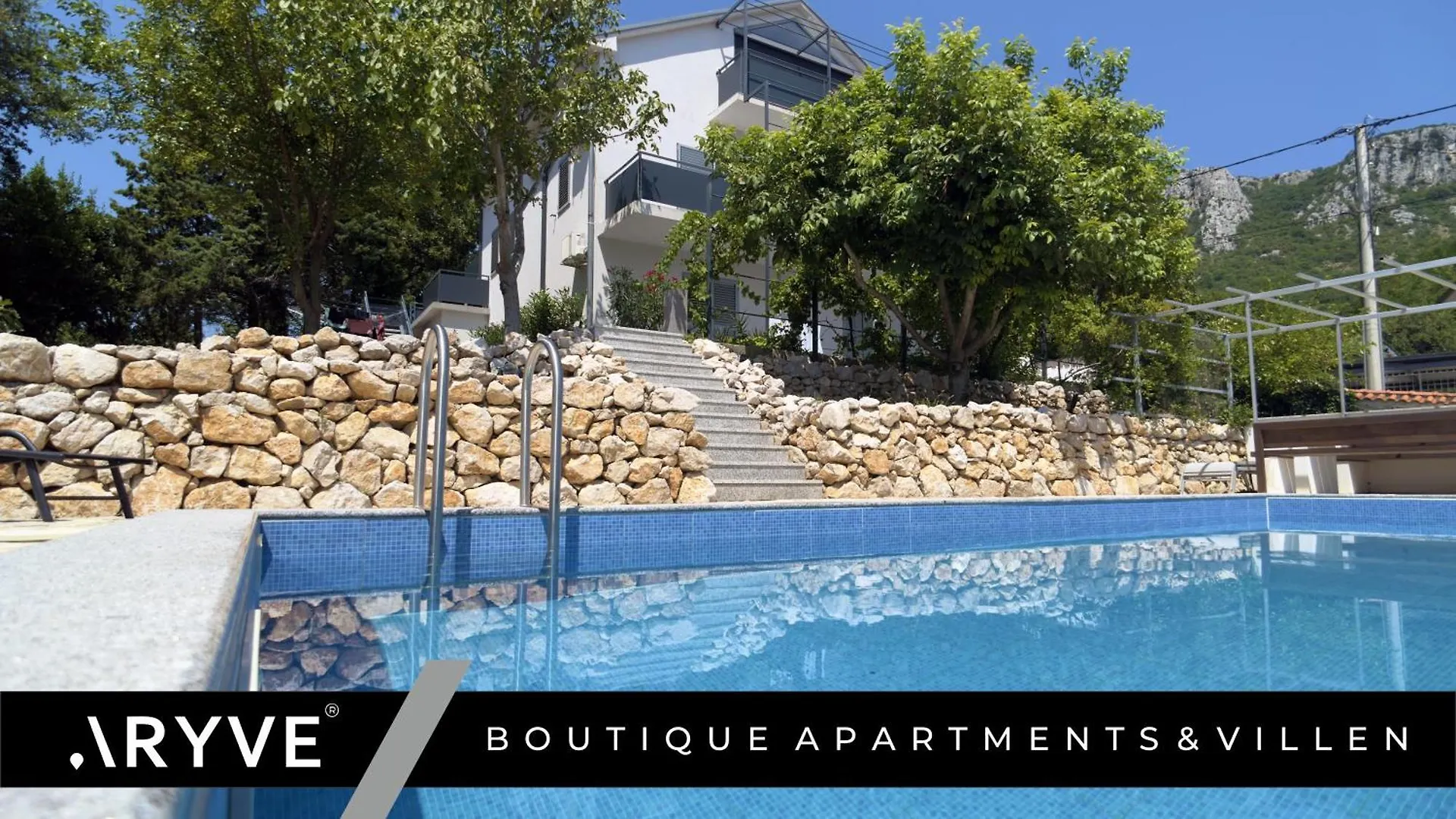 Aryve Boutique-Ferienvilla Mit Meerblick, Pool Und Design-Interieur In Bribir Bribir